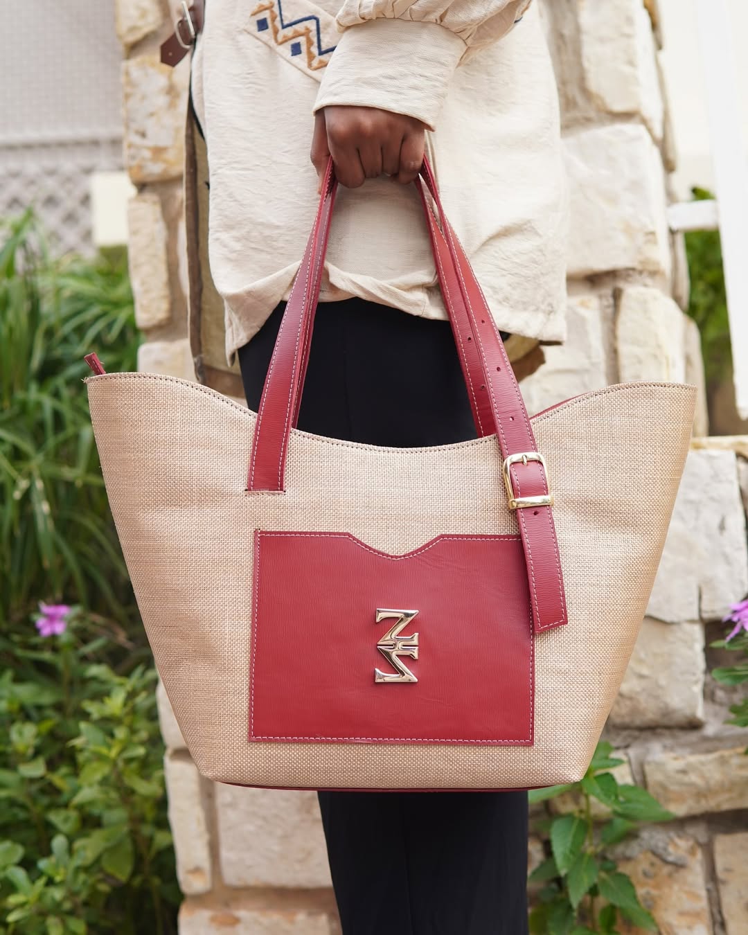 The Raffia Tote